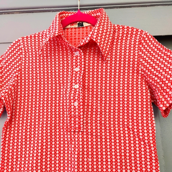 True Vintage Double Knit Top - Picture 1 of 6
